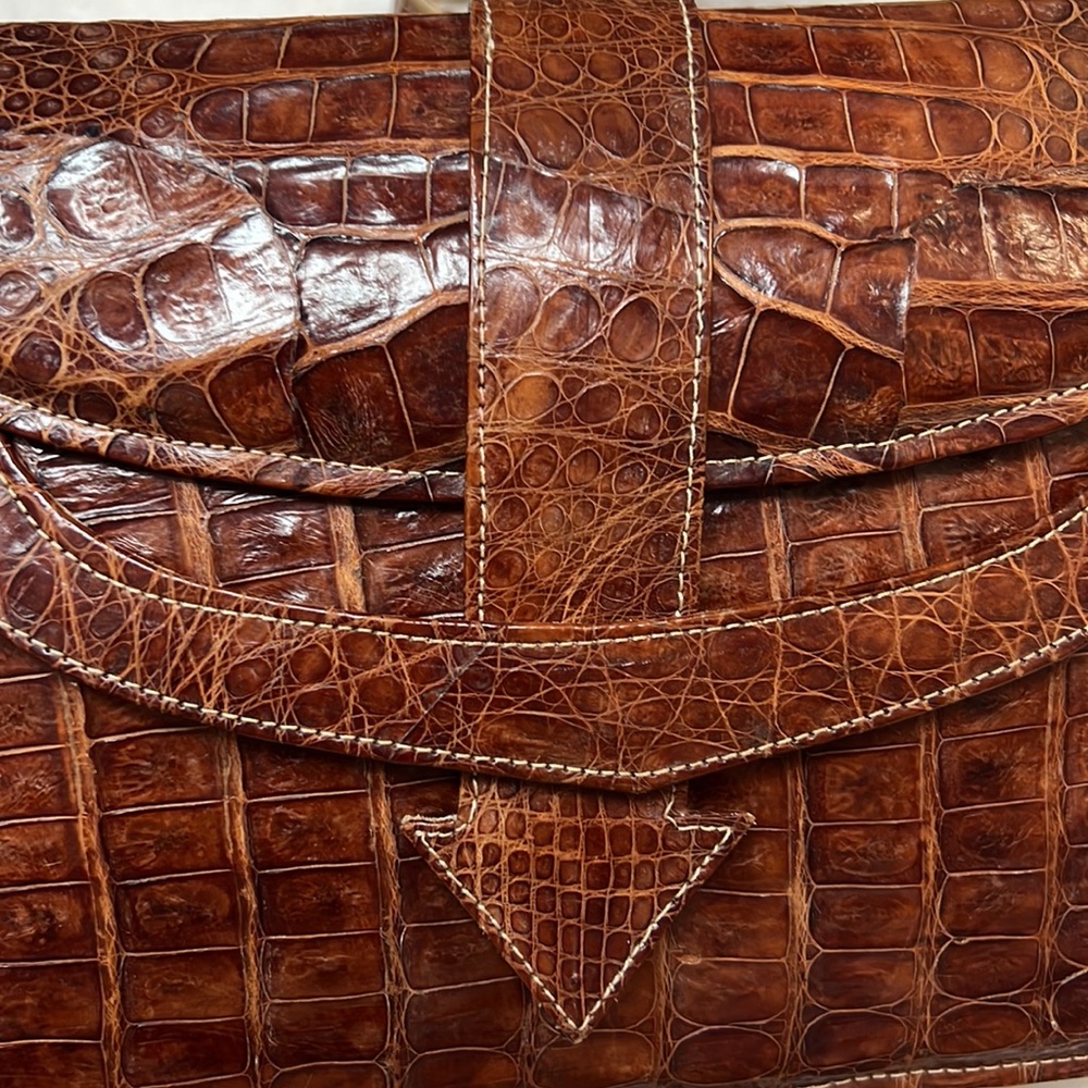Handmade croc bag - Picture 11 of 12